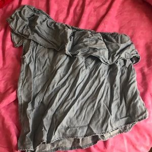 american eagle off the shoulder top